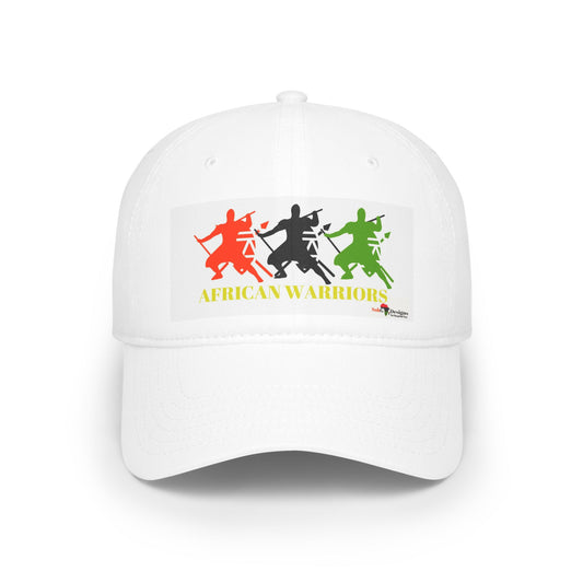 AFRICAN WARRIORS Low Profile Baseball Cap by SobG Designs