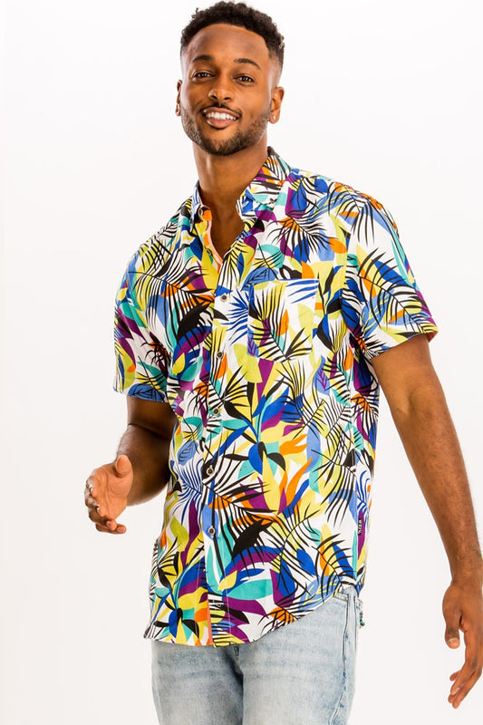Men's Hawaiian Print Shirt