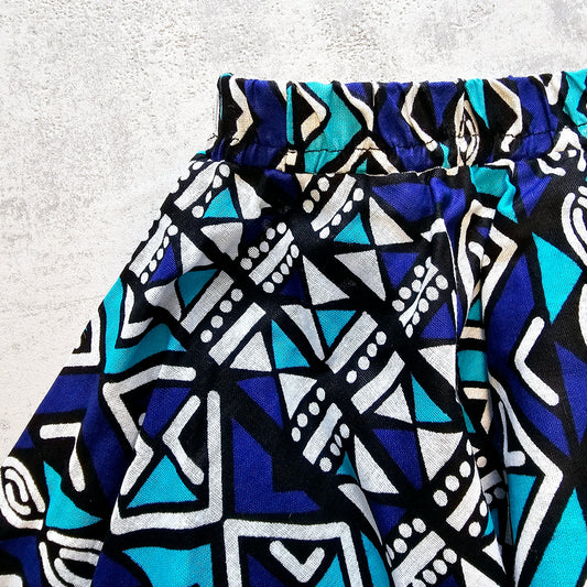Toddler Circle Skirt | Ankara Skirt for Girls | Flowy Playful Skirt-1