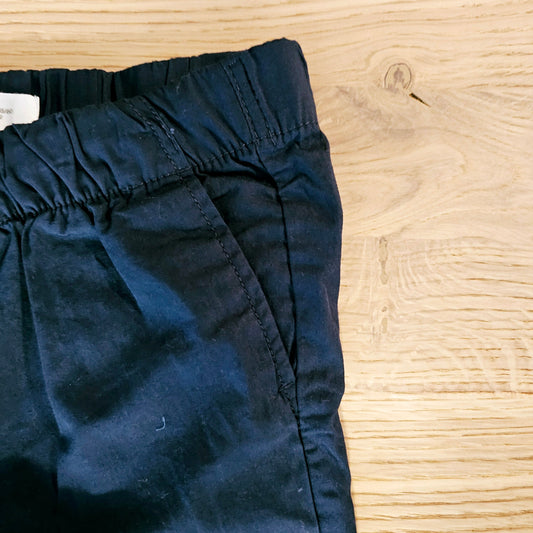 Cotton Pull-on Shorts with African Print Detail for Toddlers and Teens-1