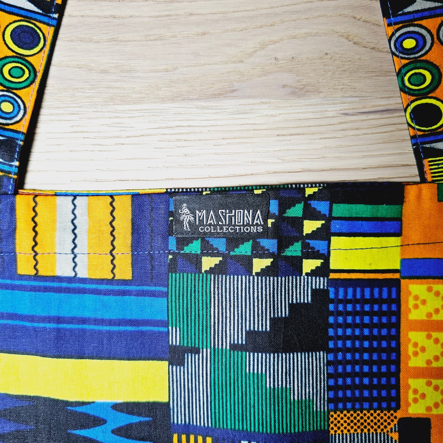 Handmade Tote Bag African Print | Beach Bag | Shopping Bag-4