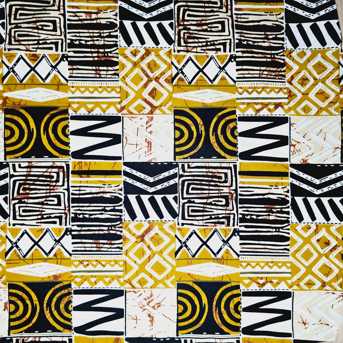 Handmade Tote Bag African Print | Beach Bag | Shopping Bag |-4