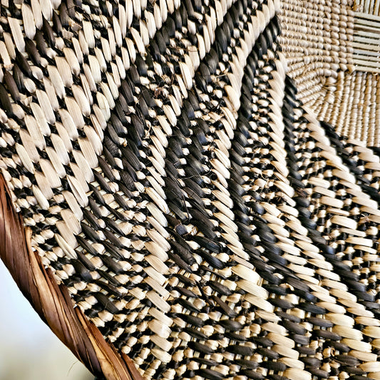 Handmade Wall Baskets | African Zimbabwe Baskets | Boho Wall Decor | A45-1