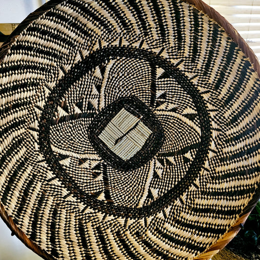 Handmade Wall Baskets | African Zimbabwe Baskets | Boho Wall Decor | D45-1