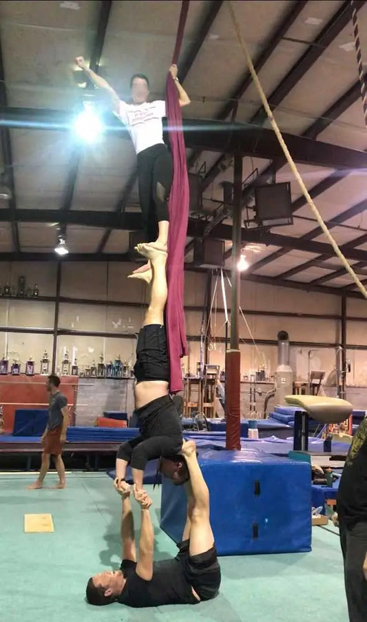 Yoga Aerial Silks Full Set for Home & Gym-1