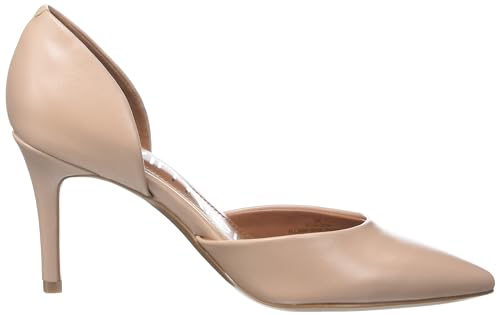 Calvin Klein Women's Gloria Pump, Barely Nude Patent, 9