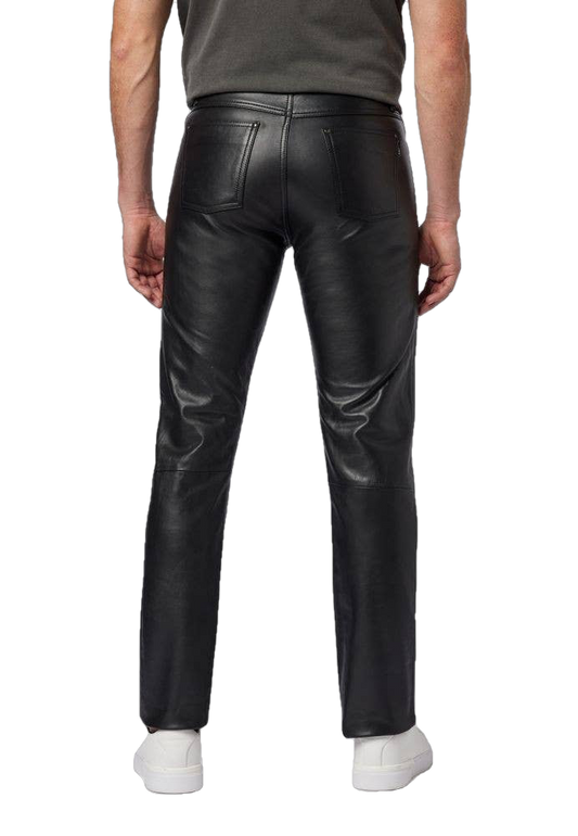 Jagr Men's Sheep Leather Pants-1