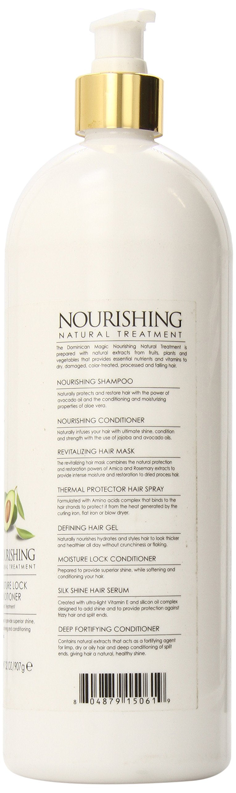 DOMINICAN MAGIC Moisture lock Leave-In Conditioner 32.oz