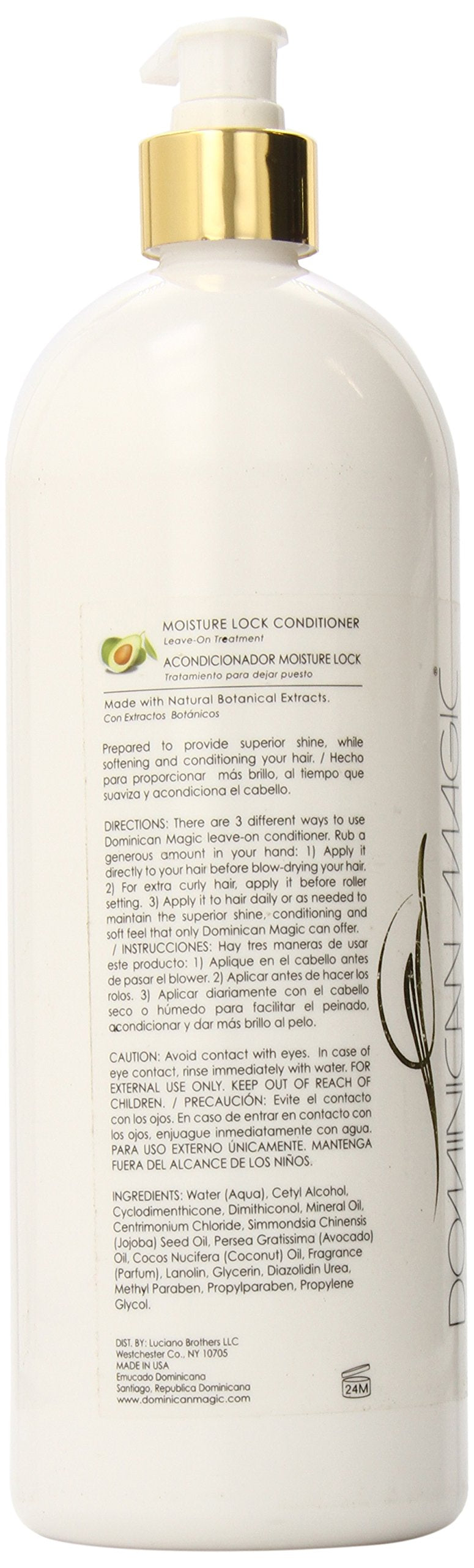 DOMINICAN MAGIC Moisture lock Leave-In Conditioner 32.oz