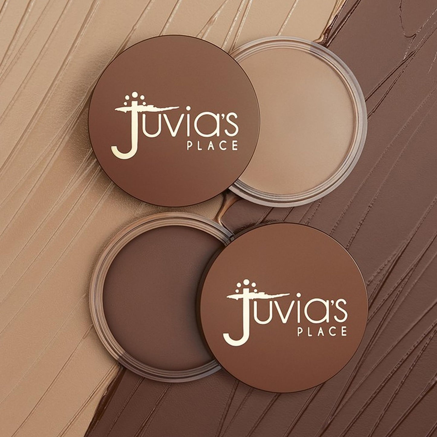 Juvia's Place Bronzed Cream Bronzer Honey - Creamy Bronzing Makeup Beauty Glow Sun Kissed Cheek Matte Shimmer Contour Long Lasting Finish Pigmented Bronze Light Buildable Blendable
