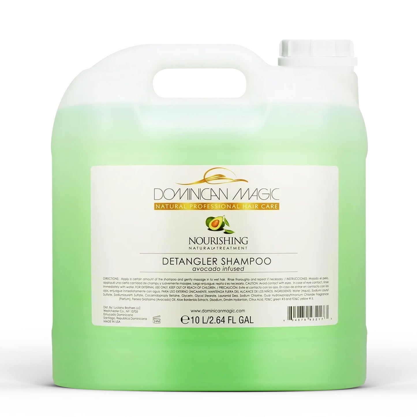 DOMINICAN MAGIC Detangler Shampoo Avocado Infused 2.6 G