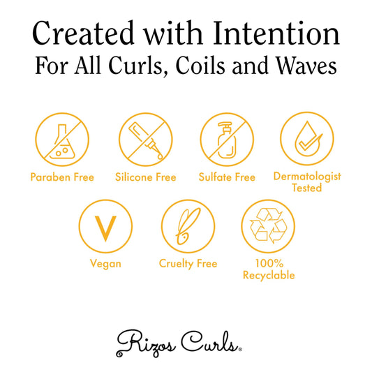 Rizos Curls Detox Scalp Scrub, Exfoliates to Remove Buildup & Excess Oil, Soothes Itchy Scalp, Detoxifying & Clarifying with Pink Clay, Aloe Vera & Peppermint Oil, All Hair Types 1a - 4c, 8.4 oz