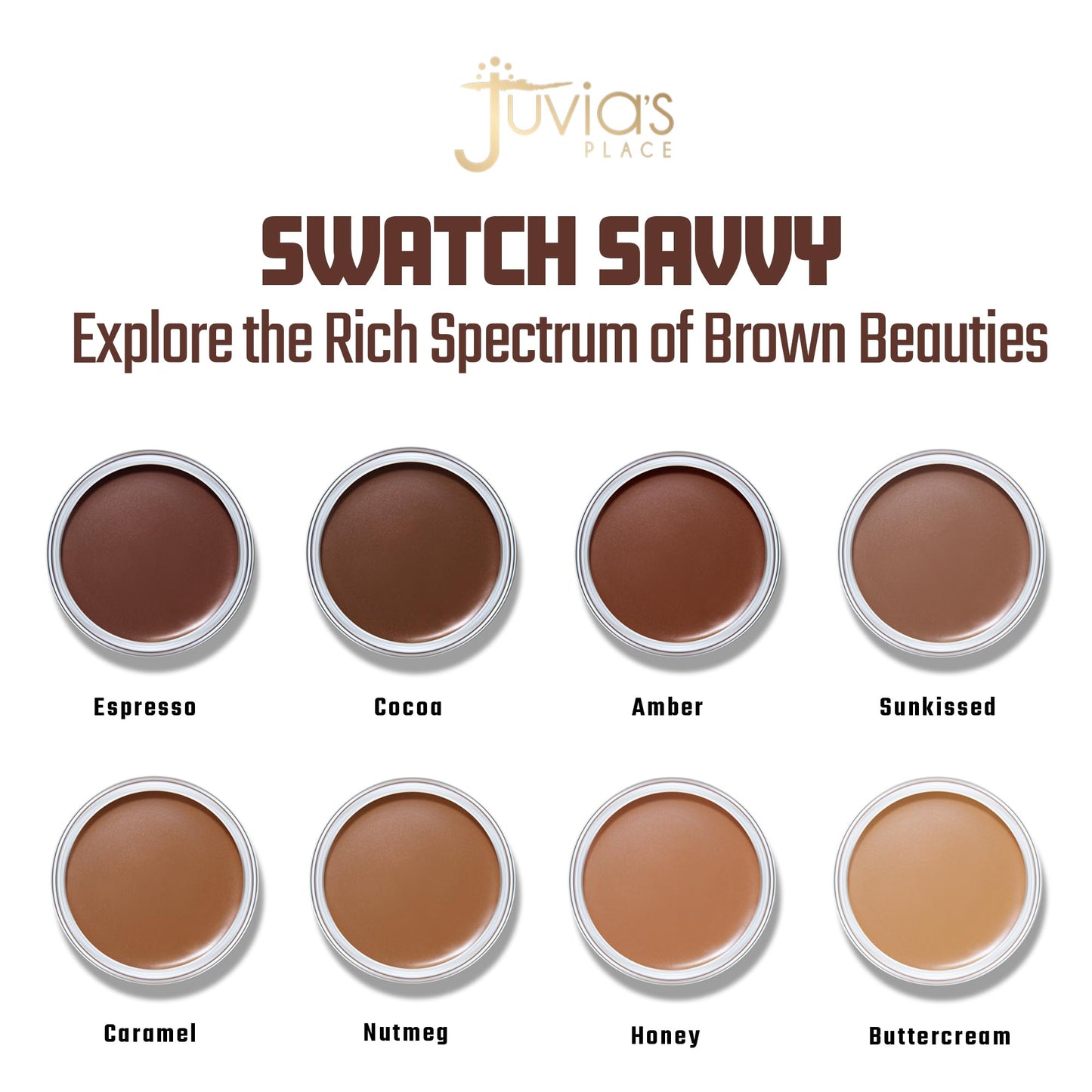 Juvia's Place Bronzed Cream Bronzer Honey - Creamy Bronzing Makeup Beauty Glow Sun Kissed Cheek Matte Shimmer Contour Long Lasting Finish Pigmented Bronze Light Buildable Blendable
