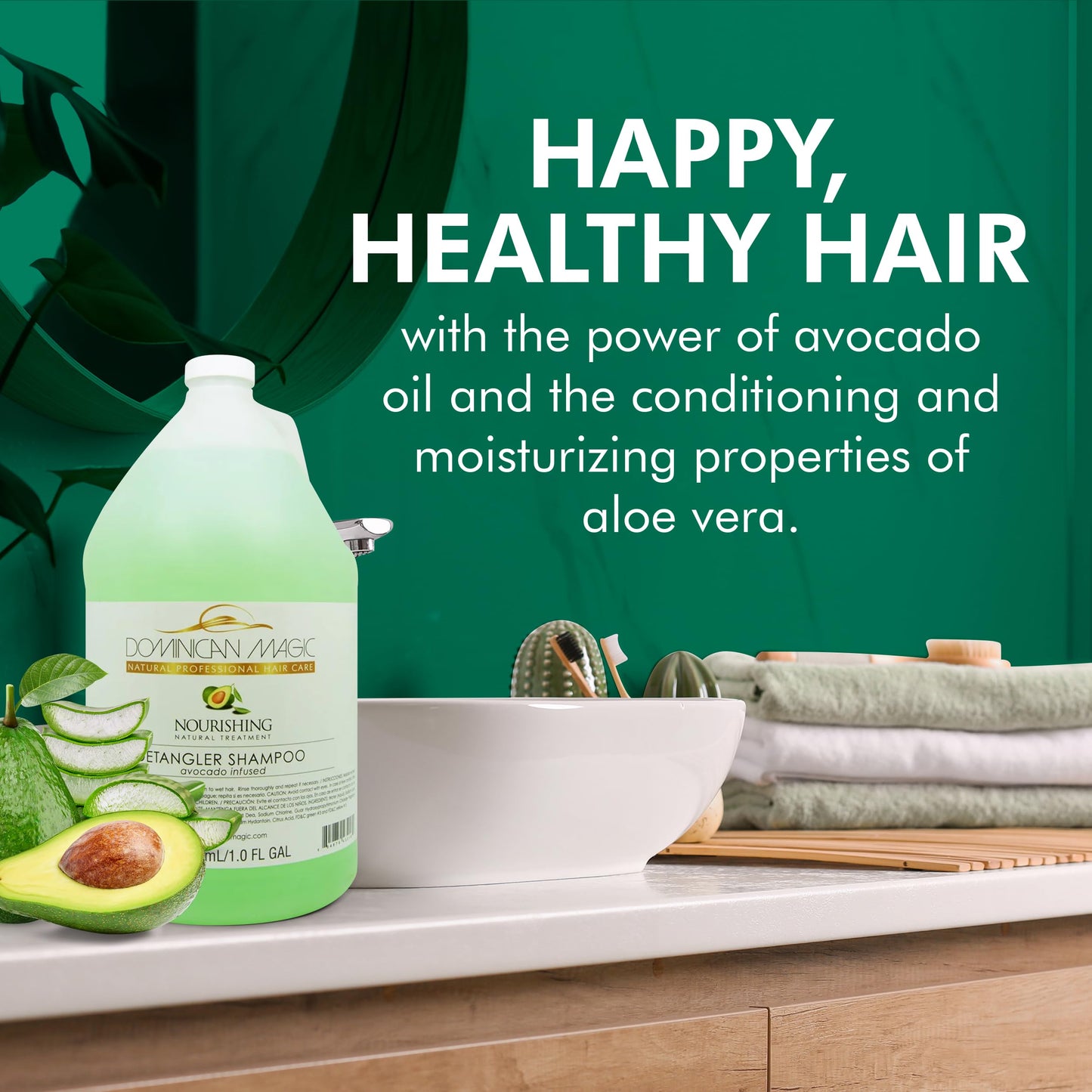 DOMINICAN MAGIC Detangler Shampoo Avocado Infused 2.6 G
