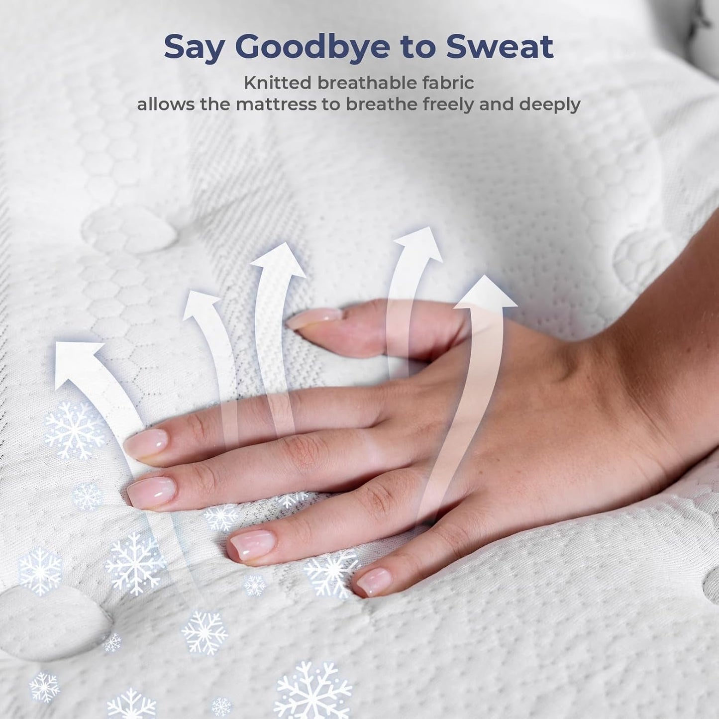 10 Inch Queen Mattress with Memory Foam and Springs-4