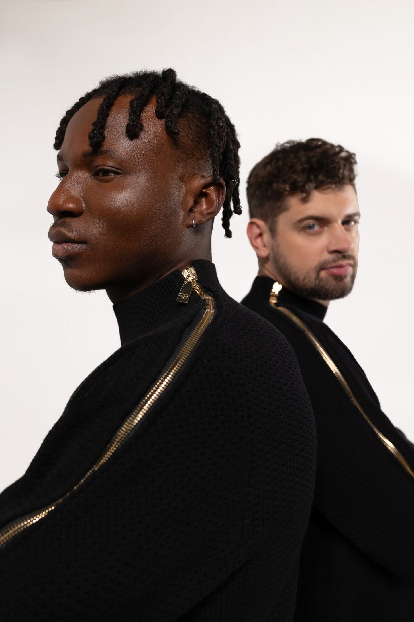 Zipped Turtleneck Sweater-7