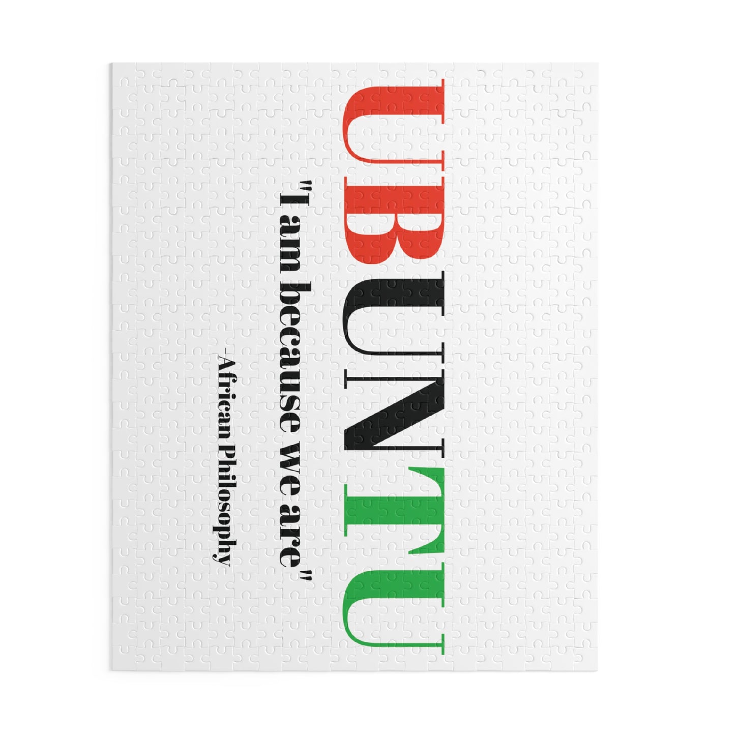 UBUNTU Jigsaw Puzzle by SobG Designs