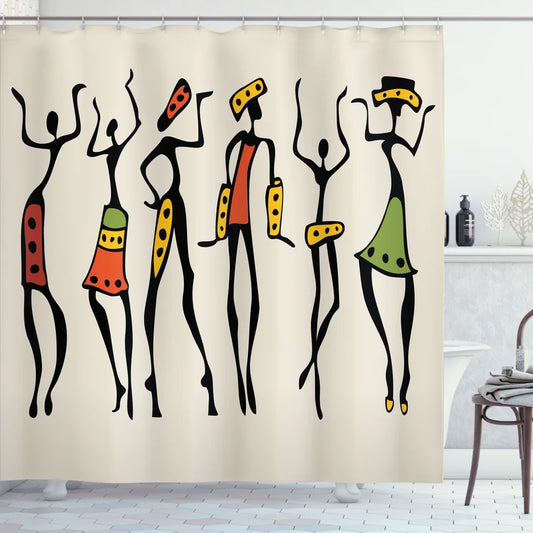 Haderslev Shower Curtain with Hooks Included