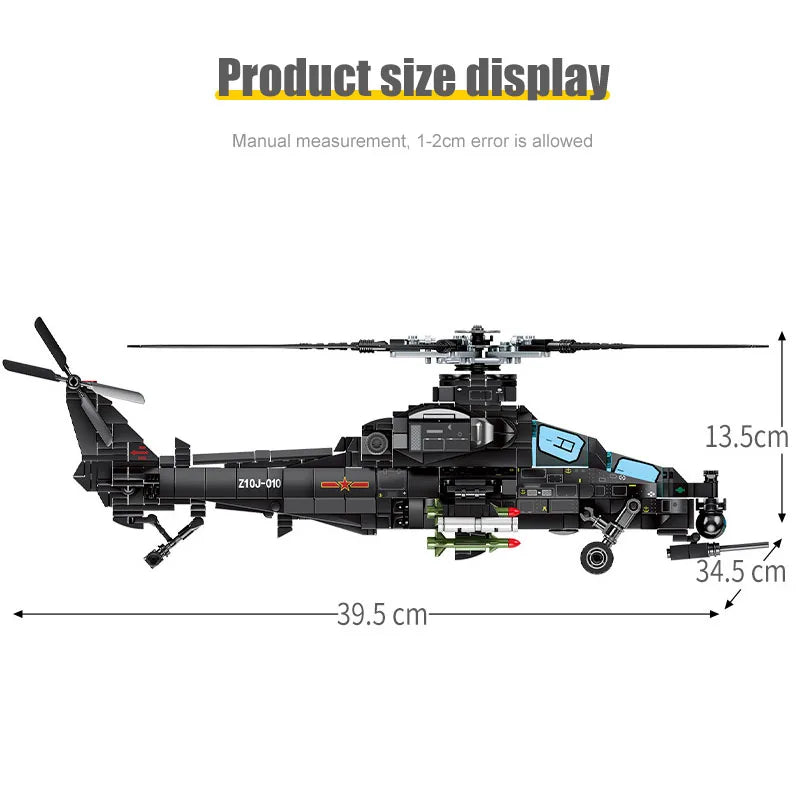 704PCS Military Helicopter Toy-4