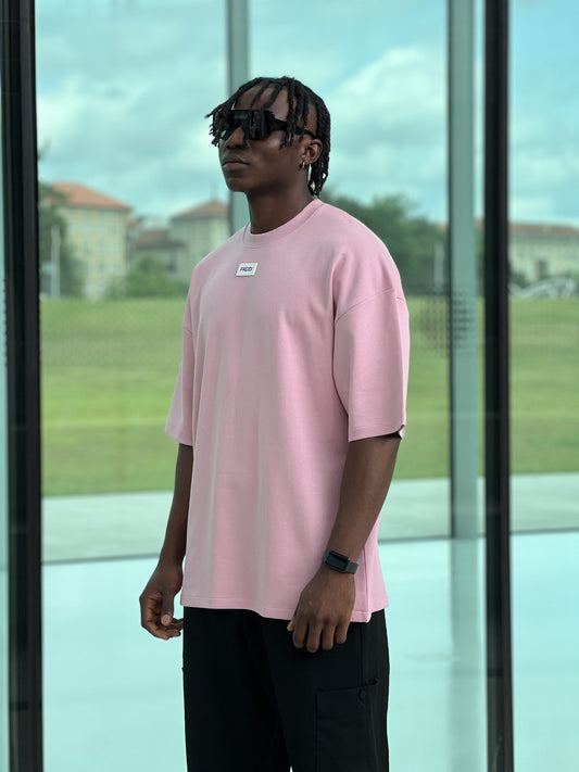 Oversized Pink Tee-1