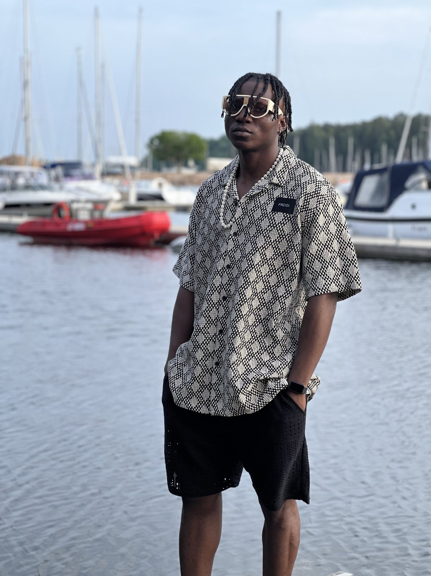 FREISI Two-Tone Shirt-7