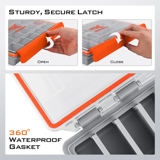 Waterproof Fishing Tackle Box-1