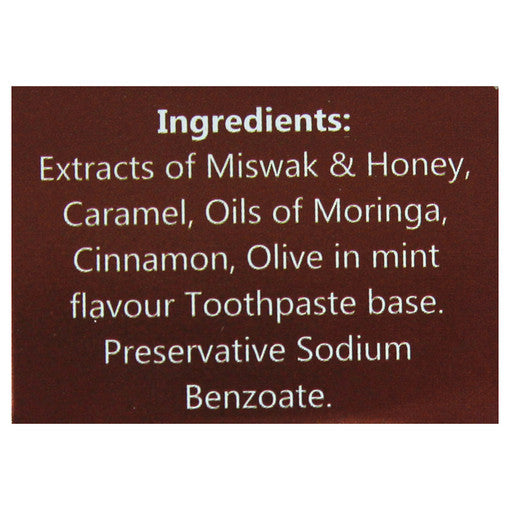 Essential Palace: Honey & Moringa Miswak Toothpaste - Case Of 72
