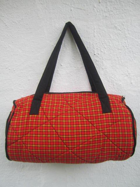 Maasai Shuka Duffle Bag 05-0
