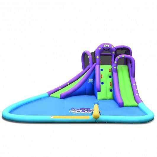 Kids Inflatable Bounce House Water Slide without Blower-1