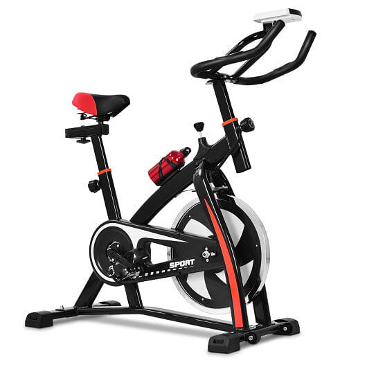 Household Adjustable Indoor Exercise Cycling Bike Trainer with Electronic Meter-5