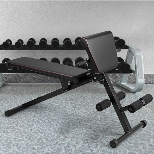 Multi-Functional Adjustable Full Body Exercise Weight Bench-5