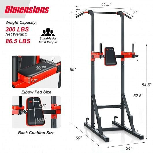 Multi-function Power Tower for Full-body Workout-4