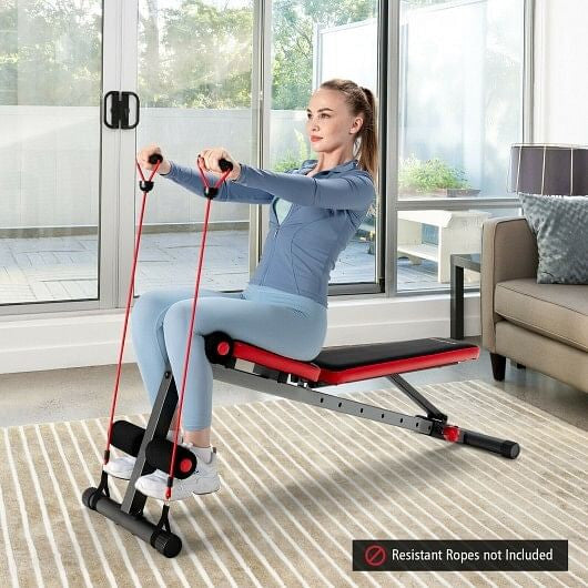 Multi-function Weight Bench with Adjustable Backrest-1