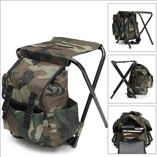 2 in 1 Folding Fishing Chair Bag-1