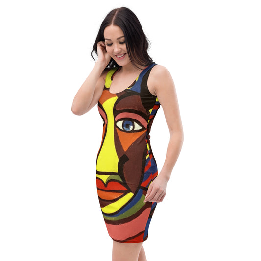 Africana Design Sublimation Cut & Sew Dress by SobG Designs