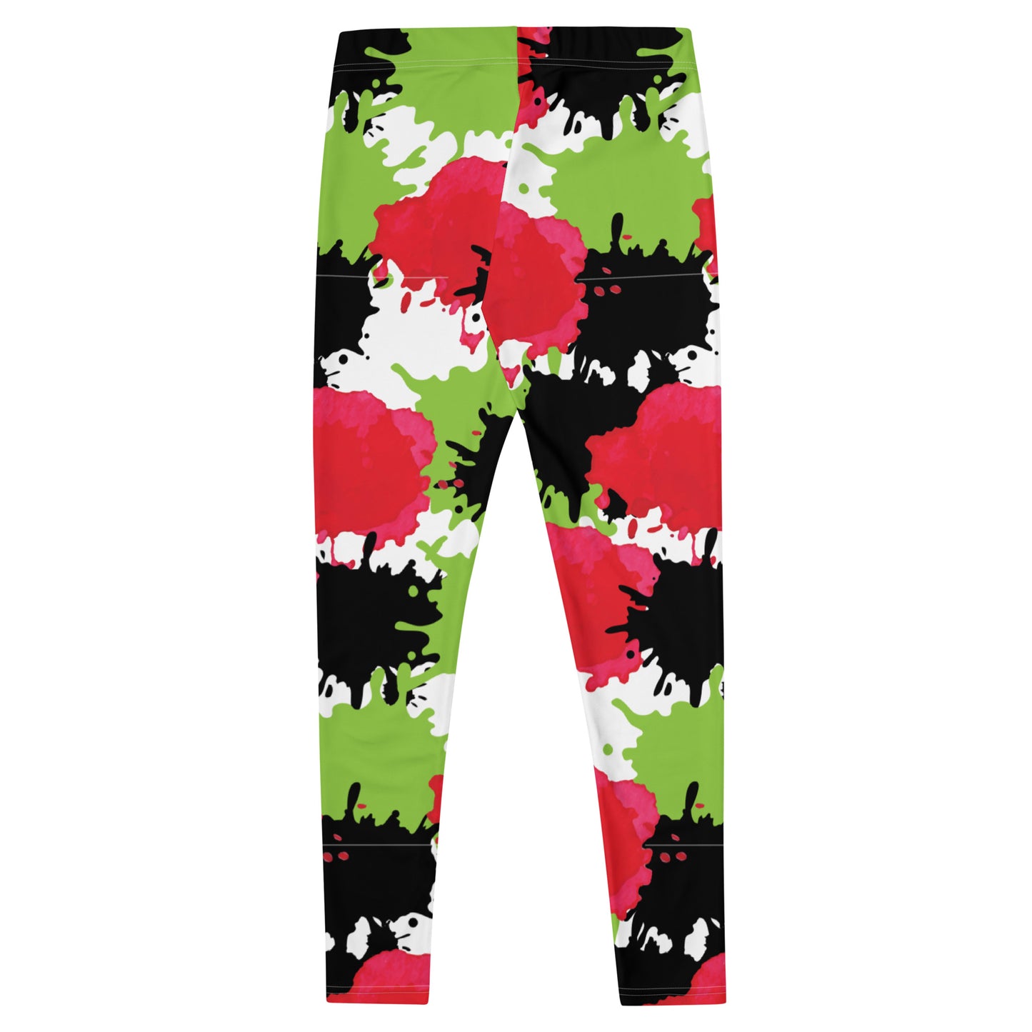 OUR DIASPORANWORLD WIDE COLORS RED BLACK GREEN LEGGINGS by SobG Designs