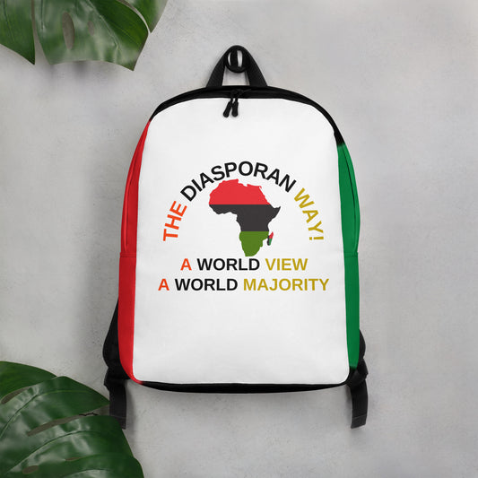THE DIASPORAN WAY! Minimalist Backpack by SobG Designs
