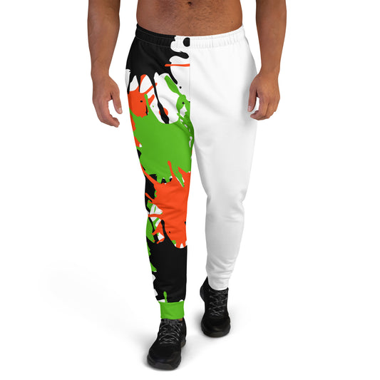 RED, BLACK GREEN Men's Joggers by SobG Designs