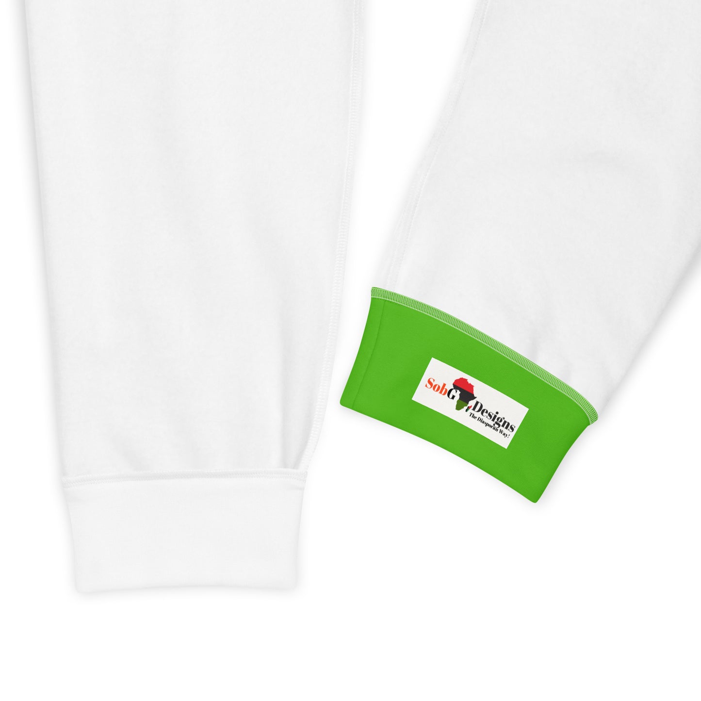 RED, BLACK GREEN Men's Joggers by SobG Designs