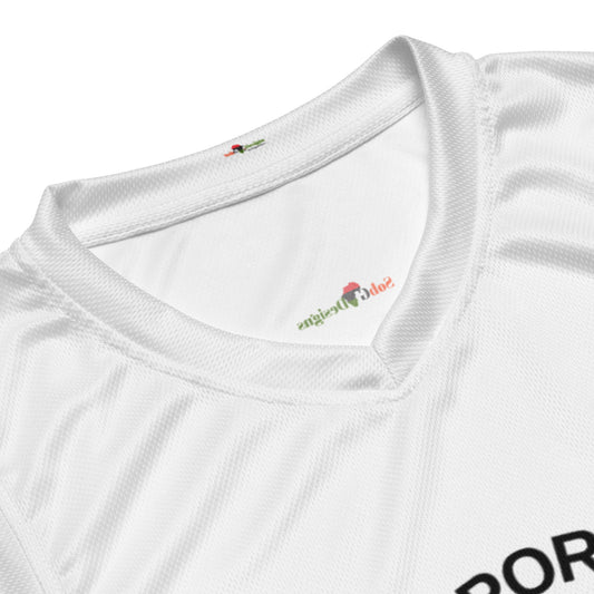 THE DIASPORAN WAY A ORLD VIEW A WORLD MAJORITY Recycled Unisex Basketball Jersey by SobG Designs