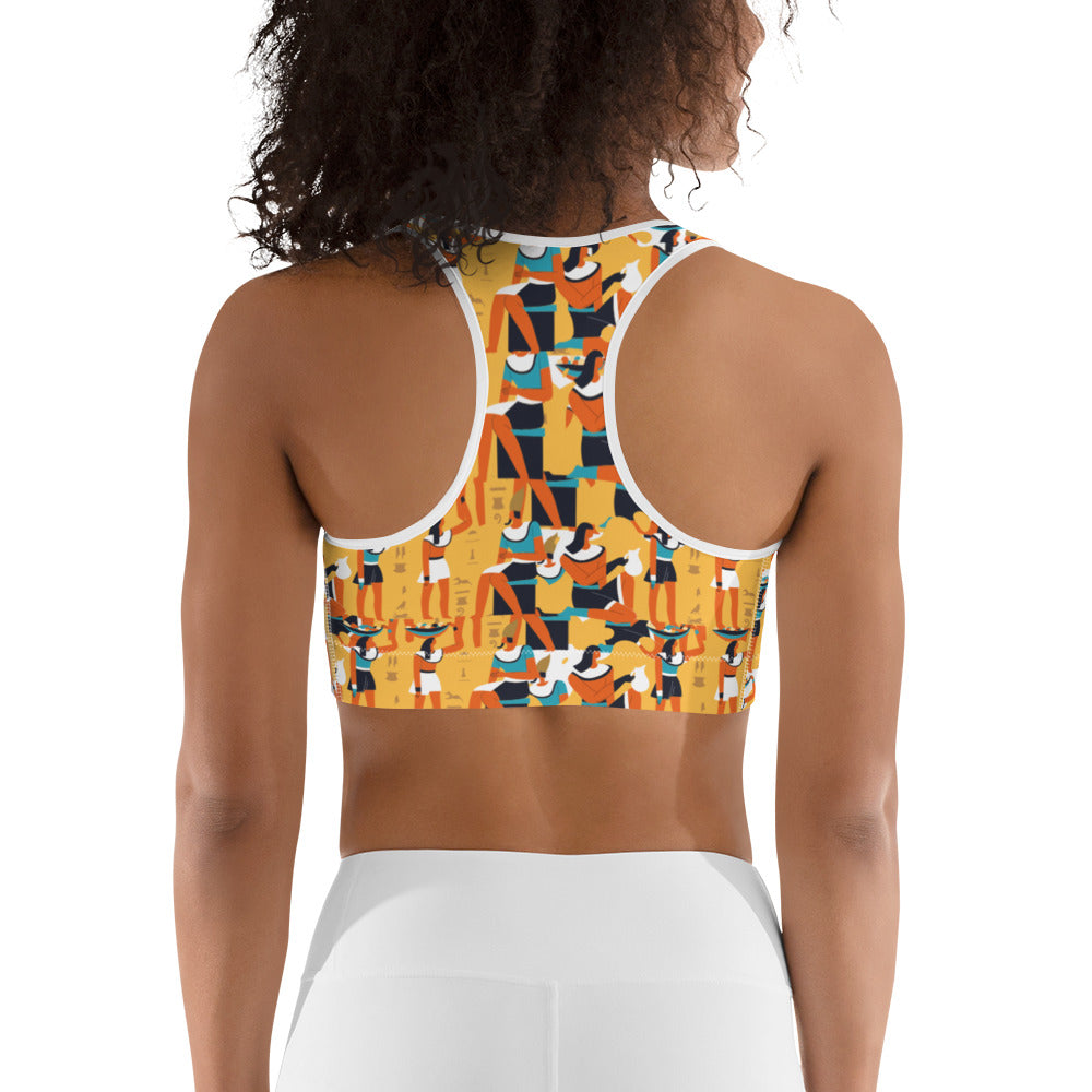 THE PHAROAH Sports Bra by SobG Designs
