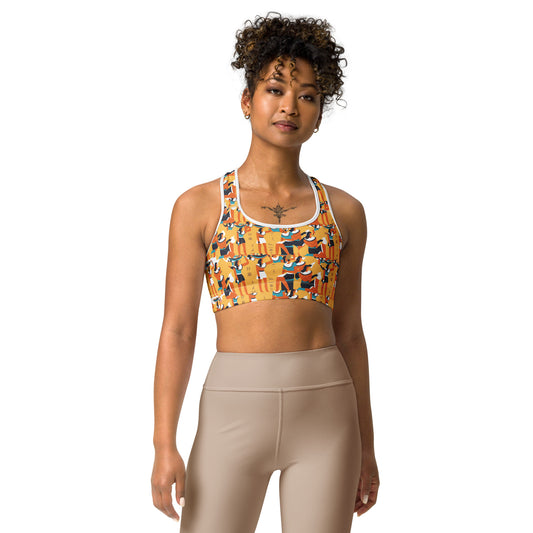 THE PHAROAH Sports Bra by SobG Designs