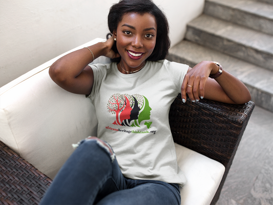 AFRICANA HERITAGE THINK TANK Oversized Heavyweight T-shirt by SobG Designs