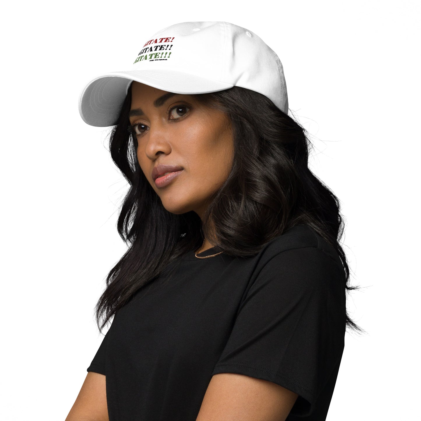 AGITATE! AGITATE! AGITATE! Dad Hat by SobG Designs