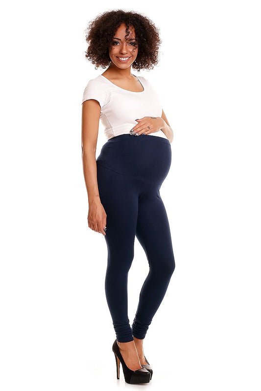 Maternity Leggings Navy Blue by Peekaboo