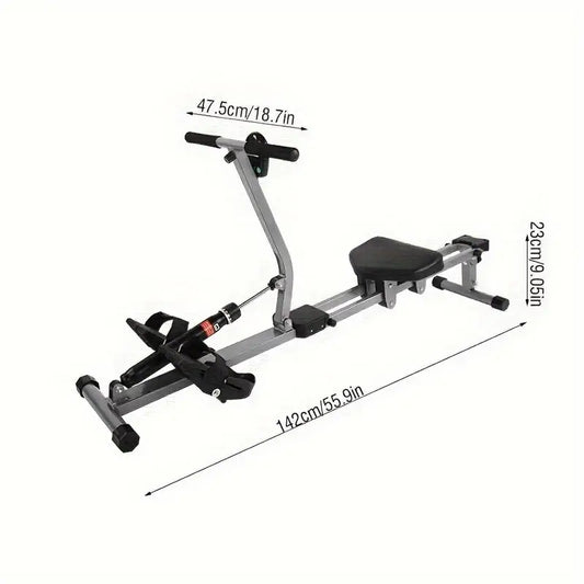Single-Station Hydraulic Rowing Machine - Fitness and Strength Training-1