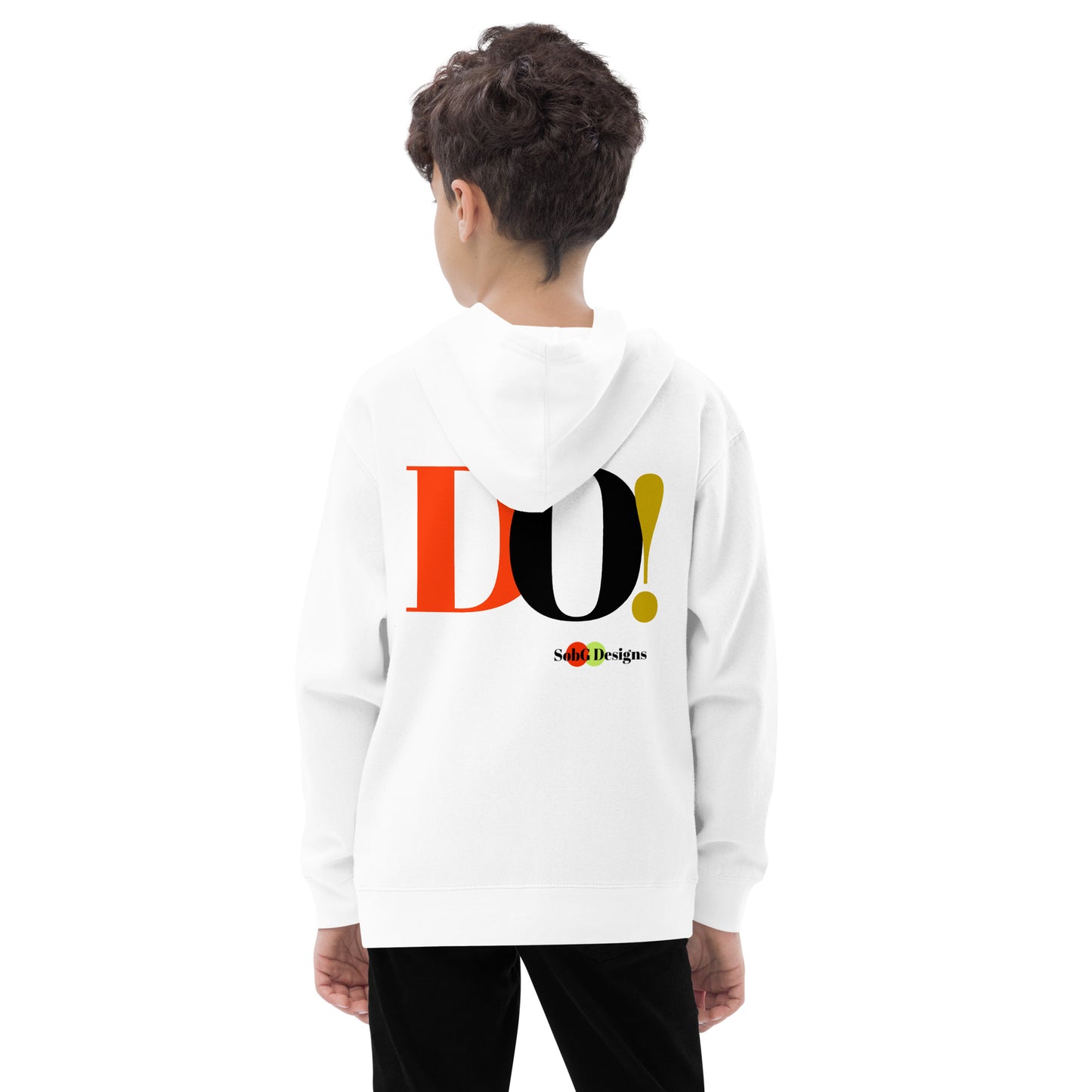 DO! Kids Fleece Hoodie by SobG Designs