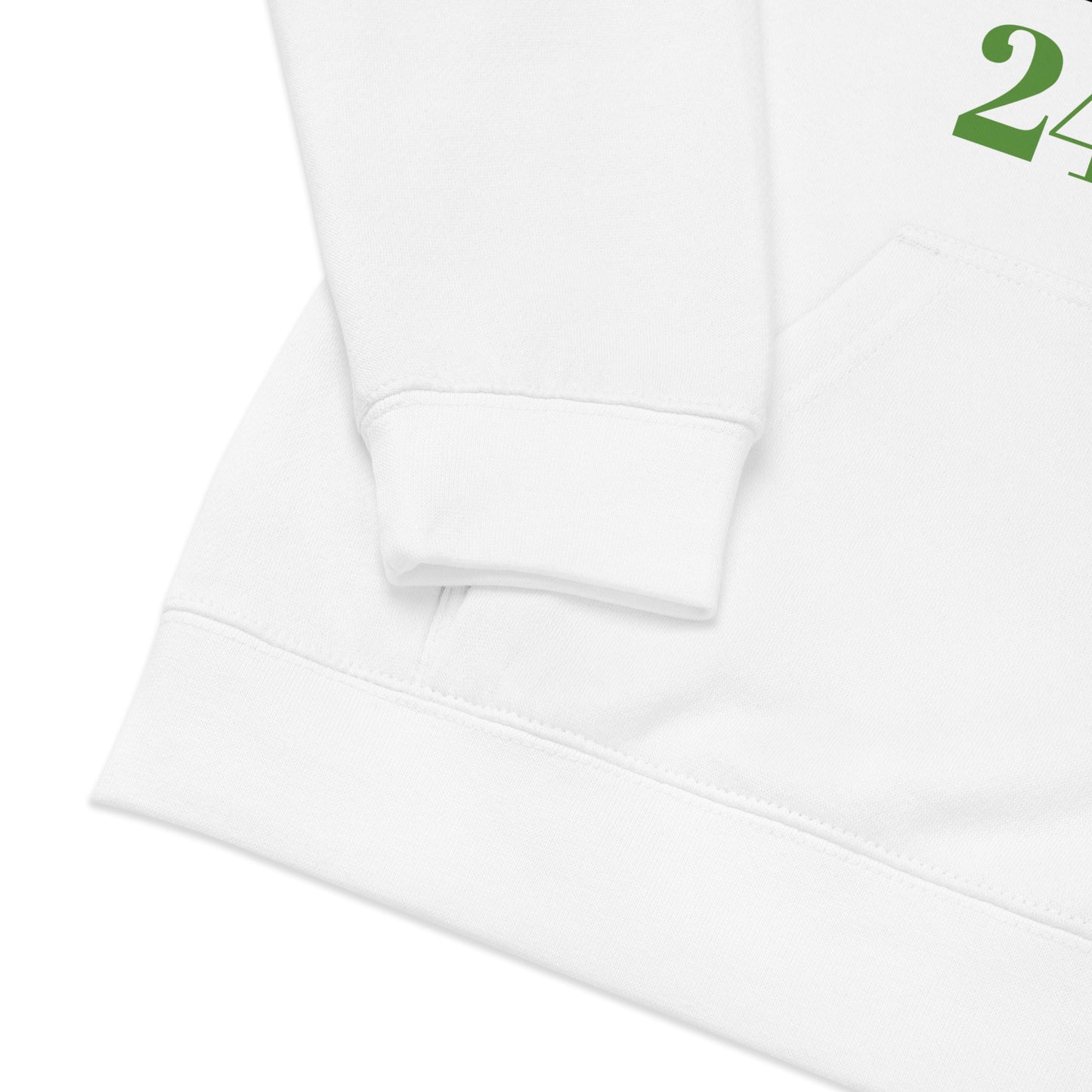 WE CELEBRATE BLACK HISTORY24/7 Kids Fleece Hoodie by SobG Designs