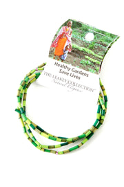 Leakey Collection Set of 5 Beads for Healthy Gardens Zulugrass Strands