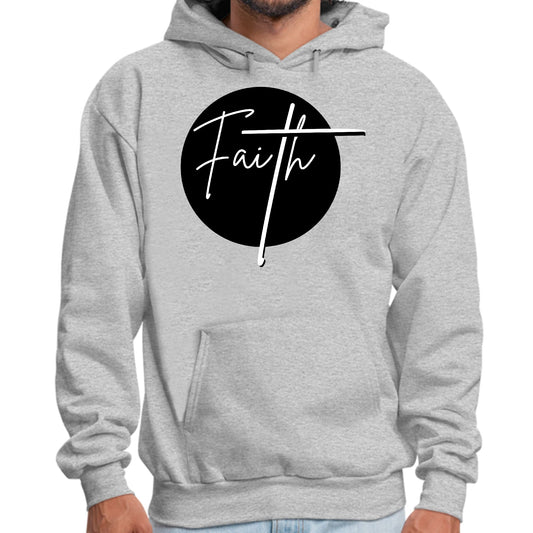 Mens Graphic Hoodie Faith Print-1